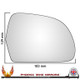 Audi Q3 2011–2018 Right – UK Driver Side Convex – Stick On