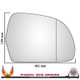 Audi Q3 2011–2018 Right – UK Driver Side Wide Angle – Stick On