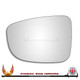 Mazda 3 Mk3 2013–2019 Left – UK Passenger Side Convex – Stick On replacement mirror glass