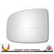 Honda Jazz Mk3 2015–2020 Left – UK Passenger Side Convex – Stick On replacement mirror glass