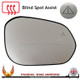 Kia EV6 2022–2025 Right – UK Driver Side Convex – Heated Backing Plate – BSD replacement mirror glass