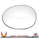 Toyota Aygo Mk1 2005–2014 Left Hand Passenger Side — Convex glass with backing plate — product view 2
