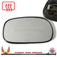 Nissan, Micra K11 Heated mirror glass, door, wing, mirror, glass, clip on, right hand side, worthing, west sussex