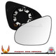 Toyota Yaris , door, wing, mirror, glass, clip on, left hand side, worthing, west sussex