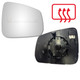 Ford-Tourneo-connect-heated-door-wing-mirror-glass-clip-on-right-hand-side-worthing-west-sussex