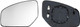 Honda Civic Mk9 heated wing door mirror glass worthing west sussex