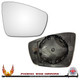 VW-Polo-wing-door-mirror-glass-clip-on-right-hand-worthing-west-sussex