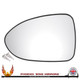 Kia Rio Mk3 2011–2017 Left – UK Passenger Side Convex – Non-Heated Backing Plate replacement mirror glass – additional product view