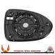Kia Rio Mk3 2011–2017 Left – UK Passenger Side Convex – Non-Heated Backing Plate replacement mirror glass – additional product view