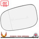 Volvo C30 2006–2009 left passenger wide-angle wing door mirror glass with heated backing plate — additional original view