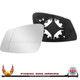 For BMW 1 Series 2010-2024 Clip On Heated Wide Angle Wing Door Mirror Glass With Backing Plate Left Hand Passenger Side For BMW 1 Series 2010-2024 Clip On Heated Wide Angle Wing Door Mirror Glass With Backing Plate Left Hand Passenger Side