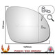 VW-SHARAN-wing-door-mirror-glass-lane-assist-bsm-bsa-mirror-fell-off-away-worthing-west-sussex