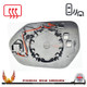 Mazda 2 2022–2026 Right – UK Driver Side Convex – Heated Backing Plate – BSM replacement mirror glass – additional product view