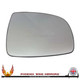 Nissan-Note-door-wing-mirror-glass-clip-on-right-hand-side-worthing-west-sussex