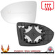 cupra-born-door-wing-mirror-glass-heated-clip-on-left-hand-side-worthing-west-sussex