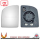 vw-crafter-door-wing-mirror-glass-clip-on-heated-left-hand-side-worthing-west-sussex