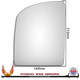 MAN-TGE-door-wing-mirror-glass-clip-on-heated-left-hand-side-worthing-west-sussex