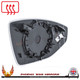 audi-a8-4N-D5-door-wing-mirror-glass-clip-on-heated-left-hand-side-worthing-west-sussex-4N0857535A