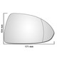 Right Ha Driver Side Vauxhall Corsa E Mk4 2014-2019 Wide Angle Wing Mirror Glass