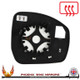Land Rover Discovery Mk4 L319 Facelift 2014–2016 Left – UK Passenger Side Convex – Heated Backing Plate replacement mirror glass – additional product view