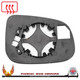 jaguar-x-type-door-wing-mirror-glass-heated-clip-on-PAIR-worthing-west-sussex