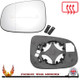 Jaguar XE 2015–2024 Left – UK Passenger Side Wide Angle – Heated Backing Plate replacement mirror glass