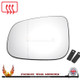 Jaguar XE 2015–2024 Left – UK Passenger Side Wide Angle – Heated Backing Plate replacement mirror glass – additional product view
