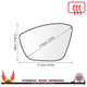 DS-DS3-CROSSBACK-wing-door-mirror-glass-worthing-replacement-heated-clip-on-left-hand-side