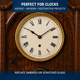 Round 3mm replacement clock glass for vintage modern and restoration projects