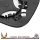 Volvo V60 2010–2019 right driver wide-angle wing door mirror glass with heated backing plate — additional original view