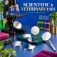 Large 3mm flat mirror glass for scientific and veterinary inspection uses