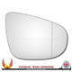 VW Golf Mk6 2008–2014 right-hand driver wide-angle replacement wing mirror glass