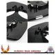 VW Amarok left-hand passenger non-heated convex replacement wing mirror glass with backing plate