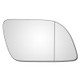 VW Polo Mk4 2002–2005 right-hand driver wide-angle replacement wing mirror glass