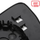 VW ID.5 right-hand heated wing mirror glass – heater electrical connections