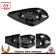 Vauxhall / Opel Grandland X 2017–2024 left-hand passenger-side mirror glass fitting reference — convex glass with heated backing plate