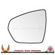 For Peugeot 5008 2017-2024 Clip On Convex Wing Door Mirror Glass With Backing Plate Left Hand Passenger Side