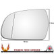 Audi A4 / S4 B8 2010–2015 Left – UK Passenger Side Wide Angle – Stick On