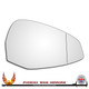 Audi A4 S4 B9 wide angle blind spot wing mirror glass broken mirror fell off mirror smashed stick on mirror glass wing mirror glass Worthing west sussex mirror glass cut to size right hand driver side off side 2015 2019 2017 2018 2019 2020 2021 2022 2023 2024 2025
