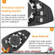 Audi A4 / S4 / RS4 B9 / B9.5 2015–2026 Left – UK Passenger Side Convex – Heated Backing Plate – additional product view