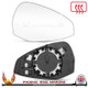 Audi A4 / S4 / RS4 B9 / B9.5 2015–2026 Right – UK Driver Side Convex – Heated Backing Plate – additional product view