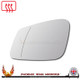 BMW 2 Series F22 / F23 / F44 / F45 / F46 2013–2023 Left – UK Passenger Side Wide Angle – Heated Backing Plate replacement mirror glass – additional product view