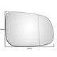 Right Hand Drivers Side Volvo V60 2010-2018 Wide Angle Wing Door Mirror Glass