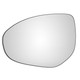 Left Hand Passenger Side Mazda 3 2007-2015 Convex Wing Door Mirror Glass