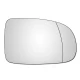 Vauxhall Corsa C Mk2 2001–2006 right-hand driver-side wide-angle glass with adhesive wing door mirror glass