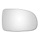 Vauxhall Corsa C Mk2 2001–2006 right-hand driver-side convex glass with adhesive wing door mirror glass