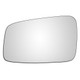 Volvo 850 1992–1997 left passenger convex wing door mirror glass with adhesive