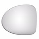 Left Hand Passenger Side Renault Twingo 2007-2010 Convex Wing Door Mirror Glass