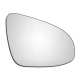 Toyota Verso 2012–2018 Right Hand Driver Side — Convex glass with adhesive