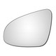 Left Hand Passenger Side Toyota Verso 2012-2018 Convex Wing Door Mirror Glass